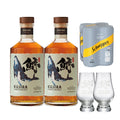 [WHISKY BUNDLE] TWIN BOTTLE STARTER BUNDLE: KUJIRA OKINAWA WHISKY INARI @ $238 FOC 2 GLASSES + 4 SODA