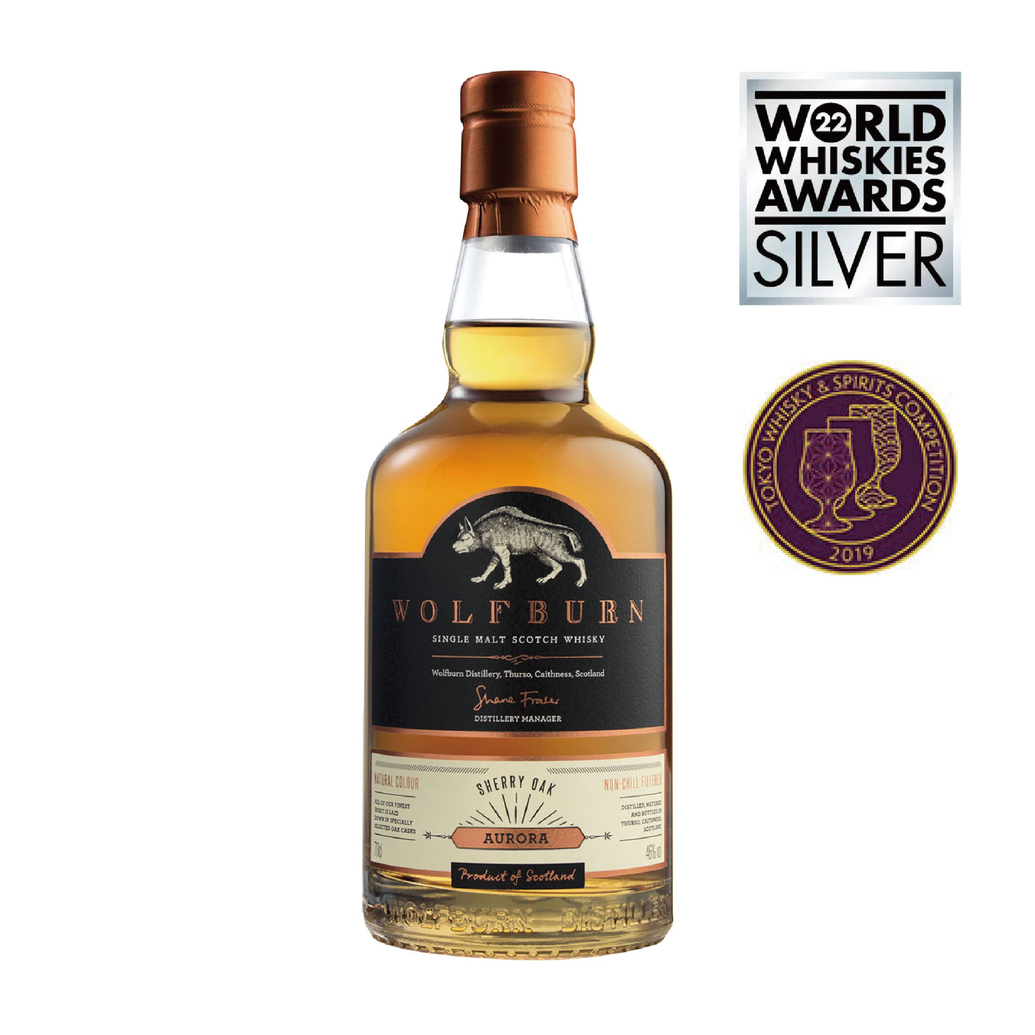 WOLFBURN SINGLE MALT WHISKY AURORA