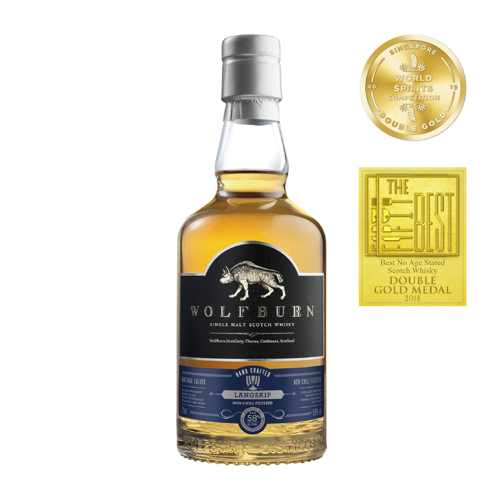 WOLFBURN SINGLE MALT WHISKY LANGSKIP