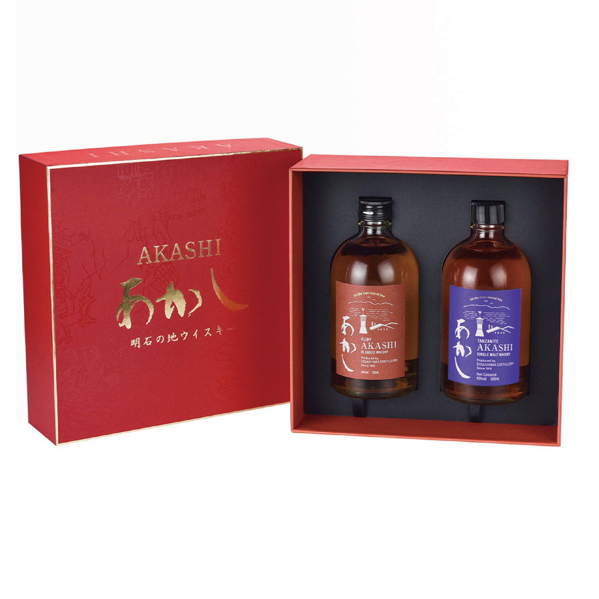 AKASHI TANZANITE & AKASHI RUBY + GIFT BOX