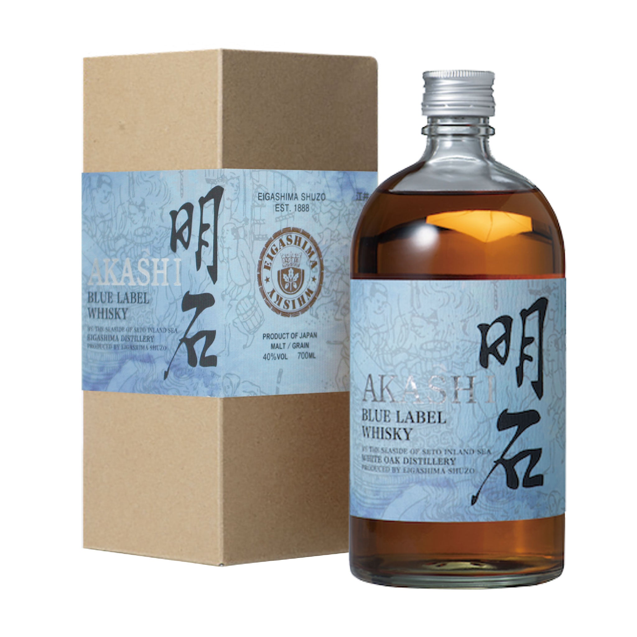 AKASHI BLUE LABEL BLENDED WHISKY