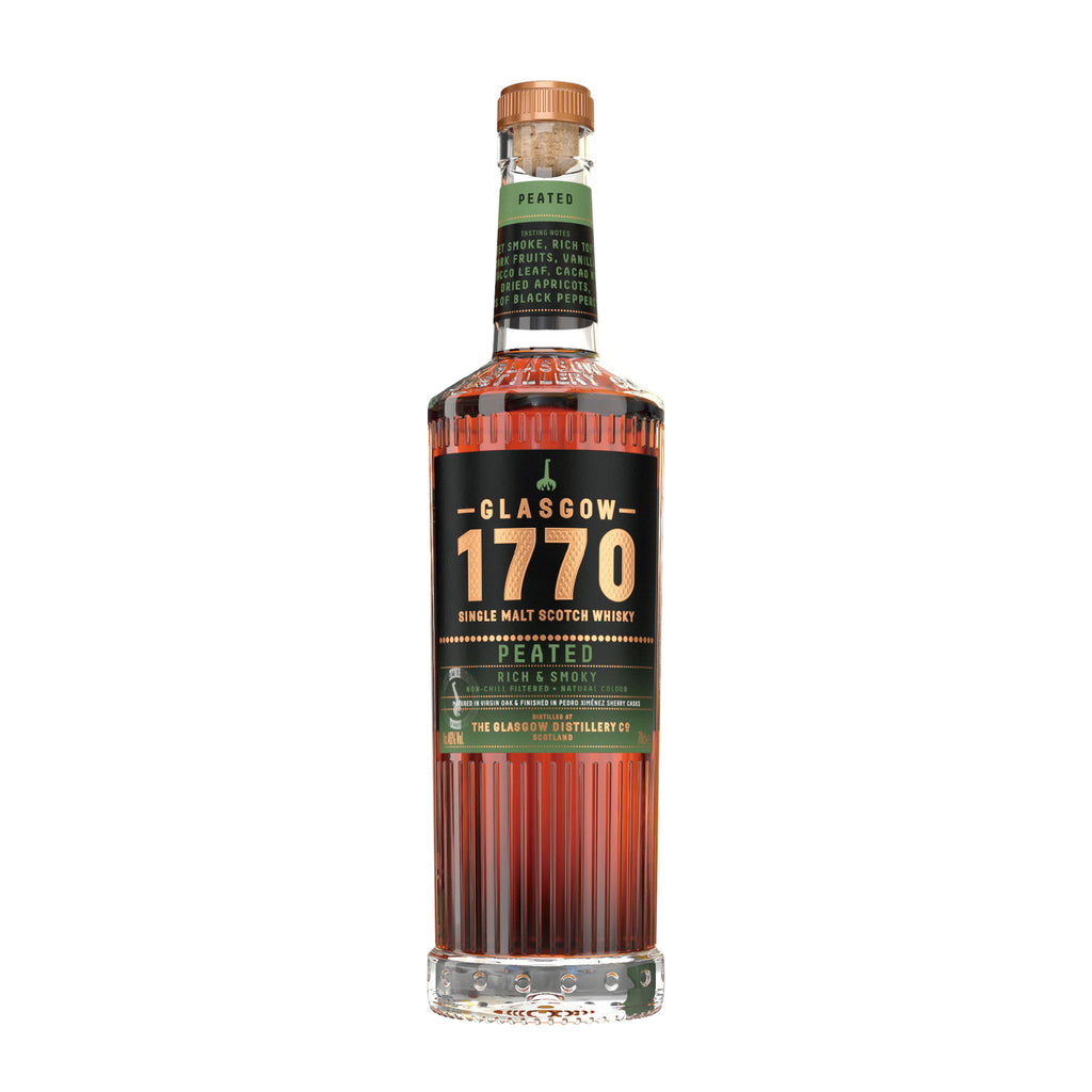 1770 GLASGOW SINGLE MALT SCOTCH WHISKY - PEATED