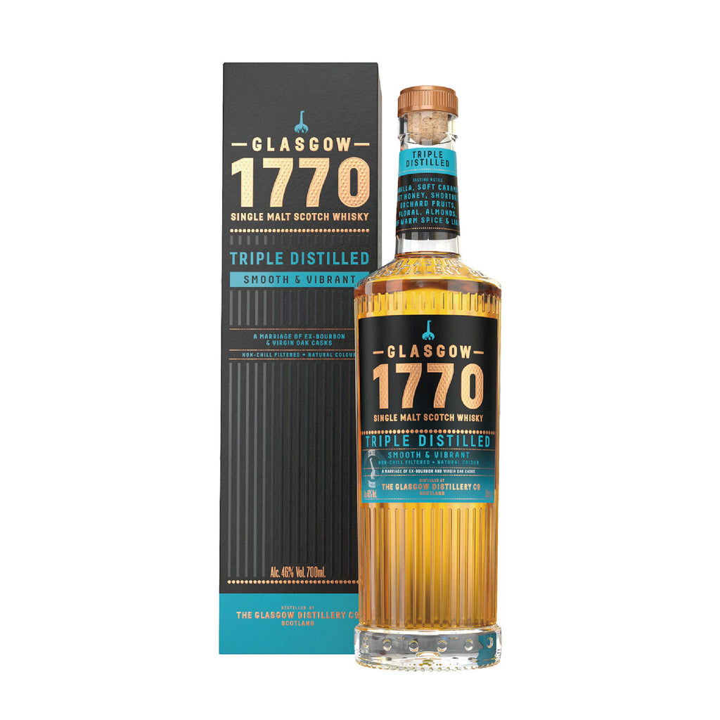 1770 GLASGOW SINGLE MALT WHISKY TRIPLE DISTILLED
