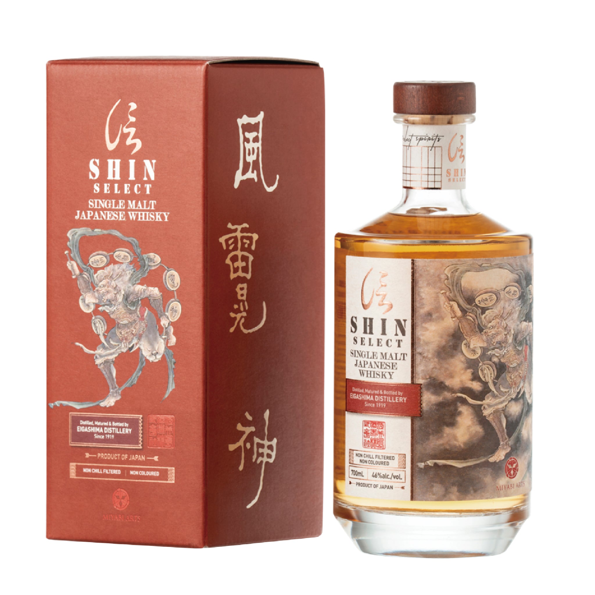 SHIN SELECT SINGLE MALT JAPANESE WHISKY GHOST