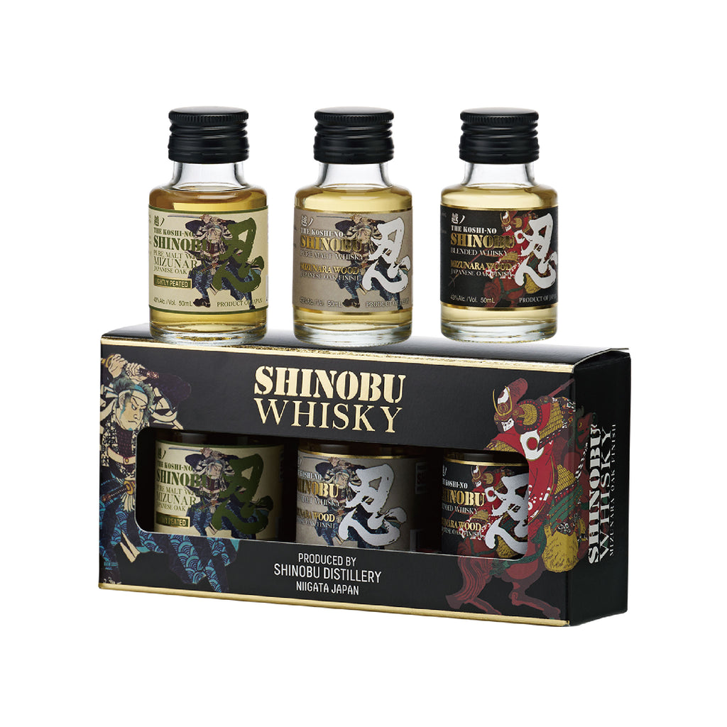 SHINOBU WHISKY MINIATURE GIFT SET