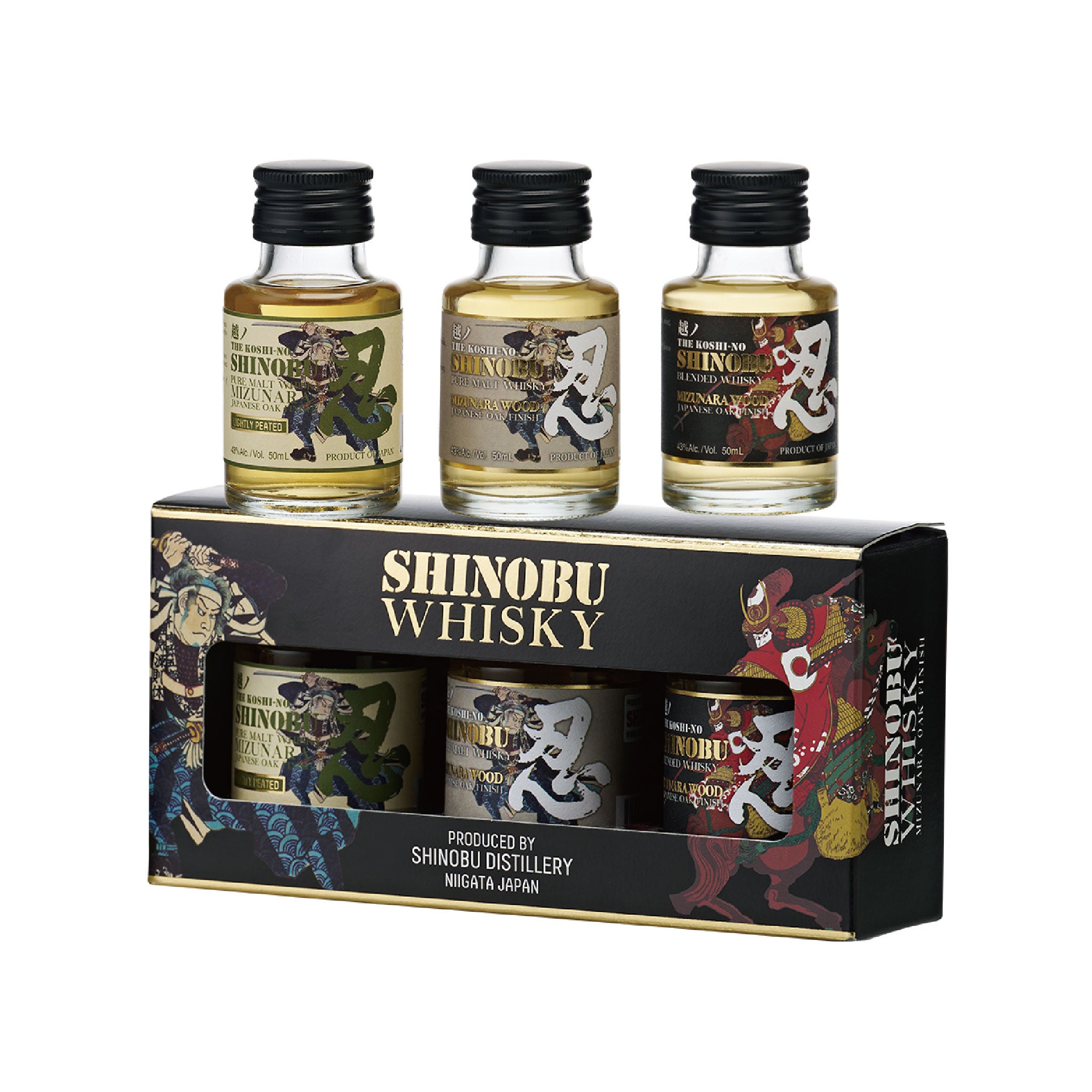 SHINOBU WHISKY MINIATURE GIFT SET