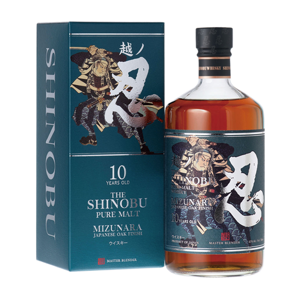SHINOBU PURE MALT WHISKY 10 YEARS