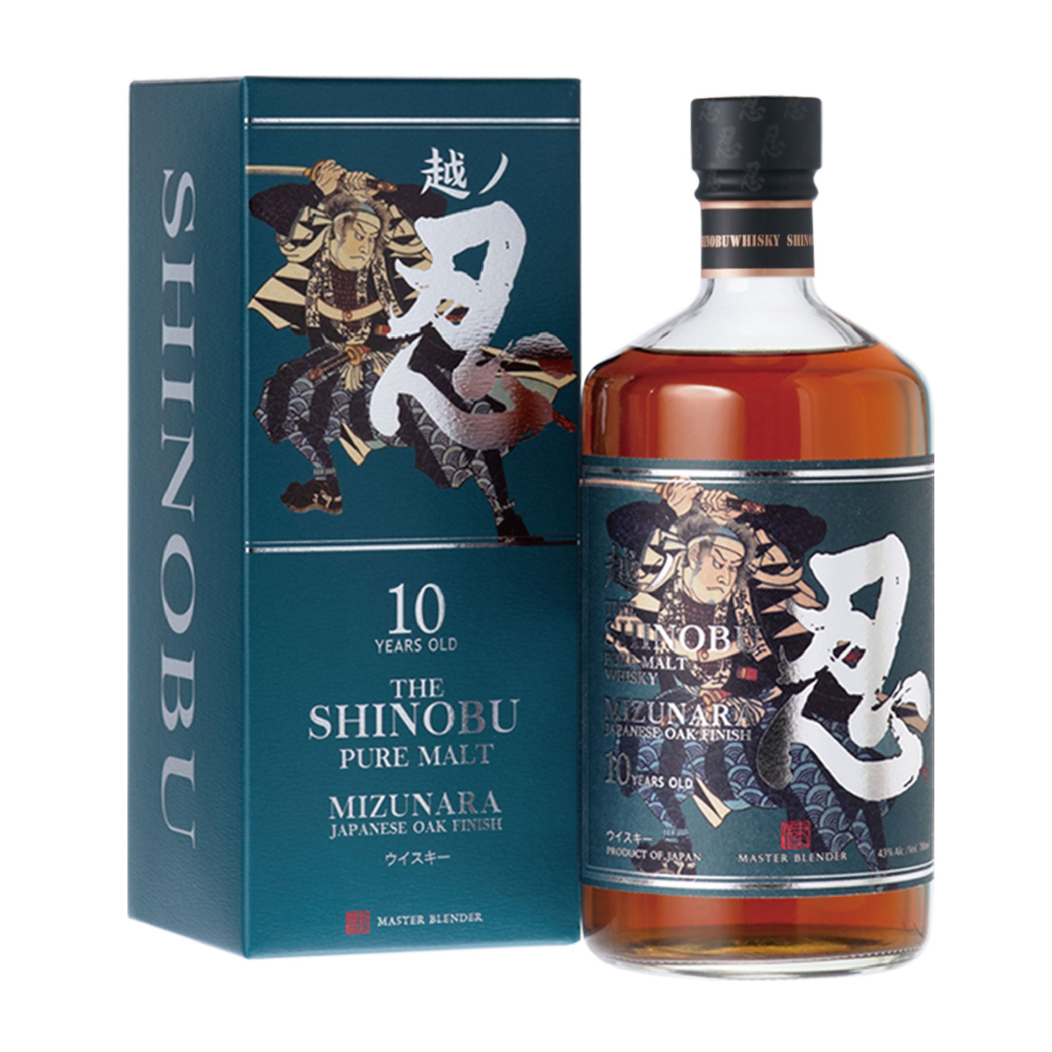 SHINOBU PURE MALT WHISKY 10 YEARS