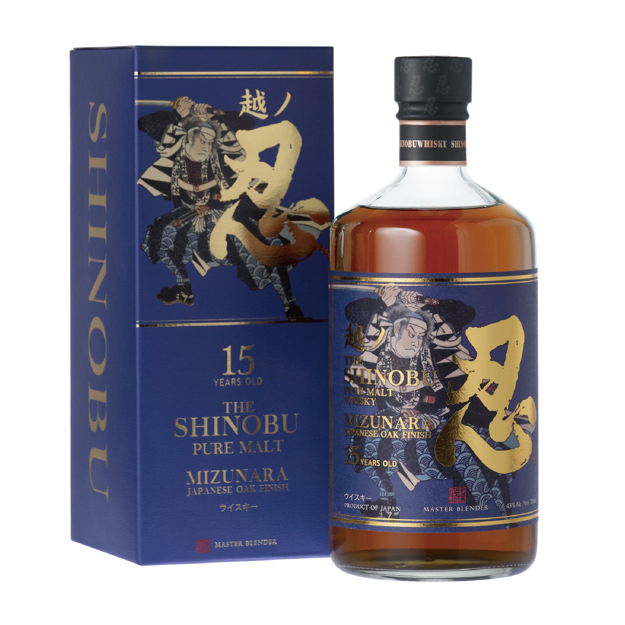 SHINOBU PURE MALT WHISKY 15 YEARS