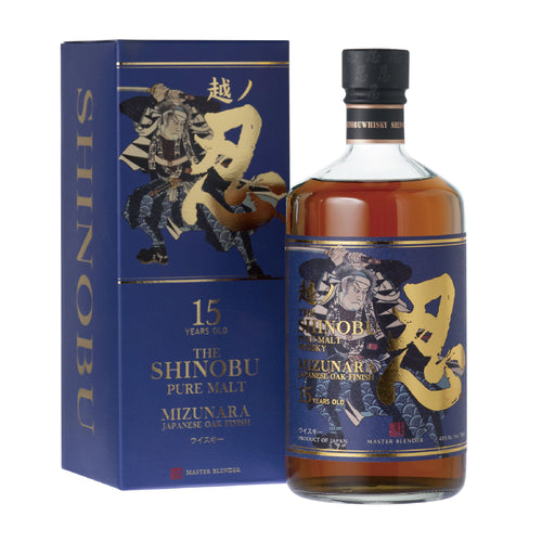 SHINOBU PURE MALT WHISKY 15 YEARS