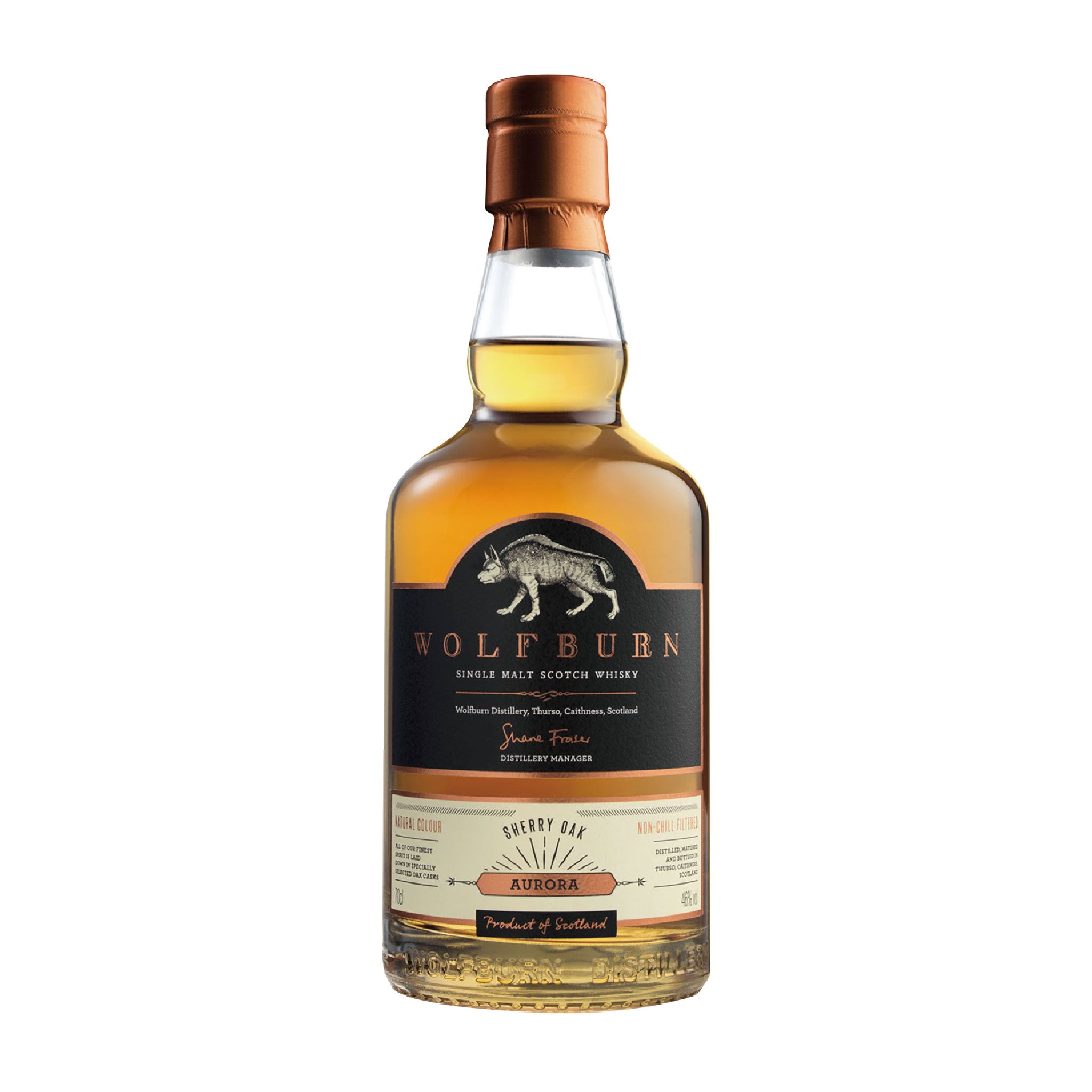WOLFBURN SINGLE MALT WHISKY AURORA