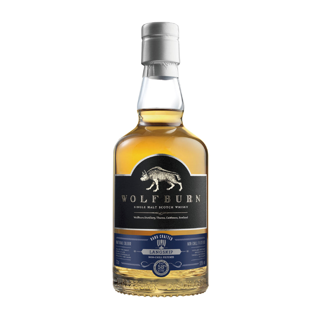 WOLFBURN SINGLE MALT WHISKY LANGSKIP
