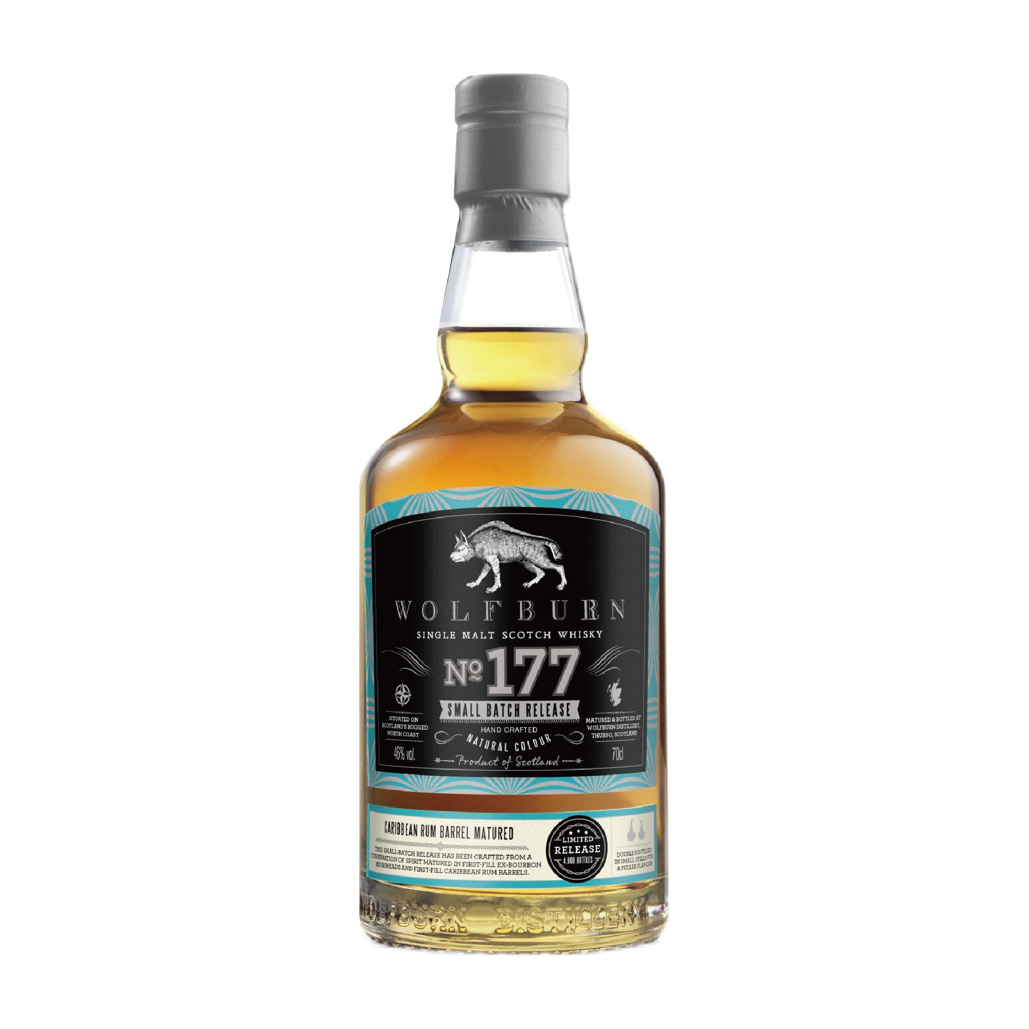 WOLFBURN SINGLE MALT SCOTCH WHISKY NO.177 SMALL BATCH