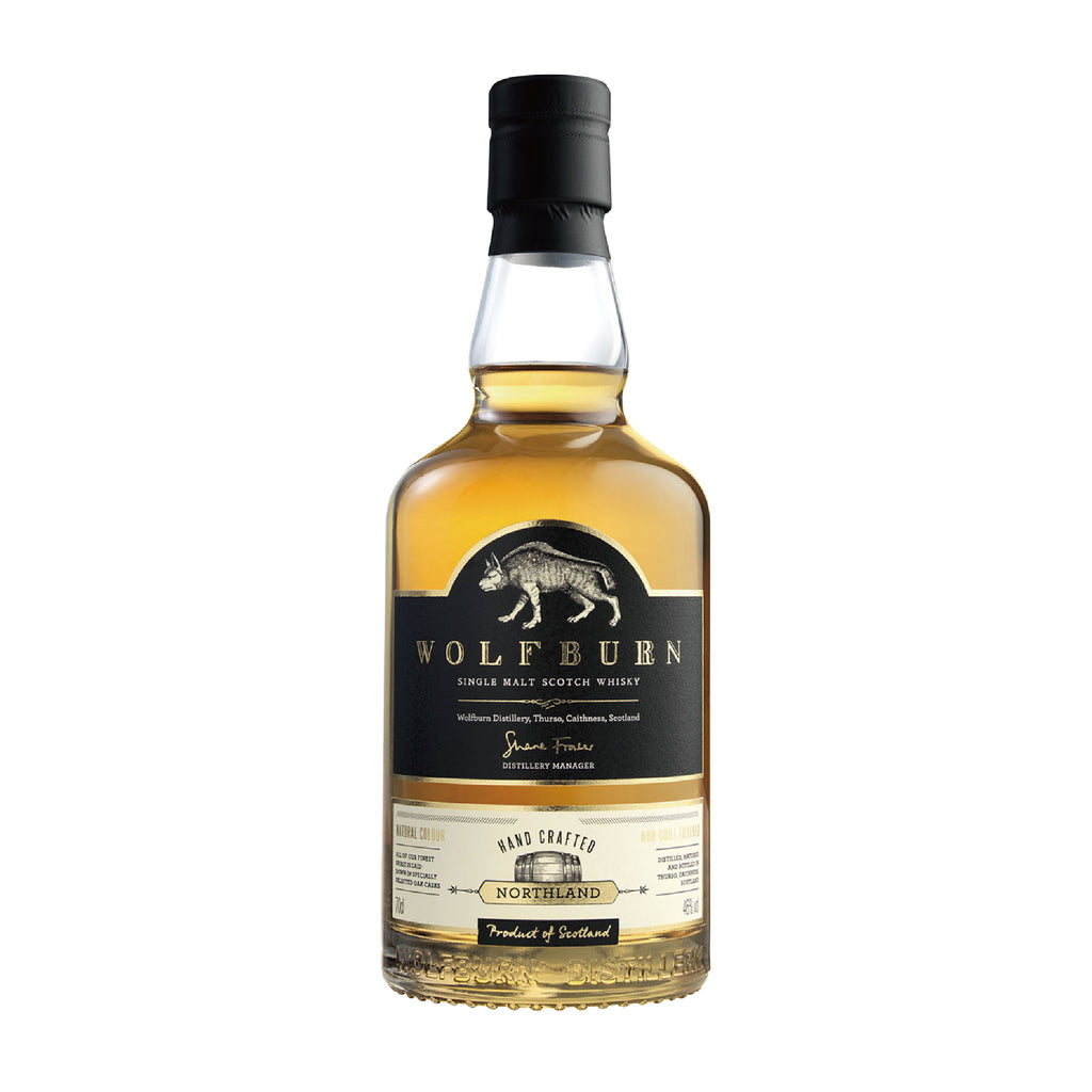 WOLFBURN SINGLE MALT SCOTCH WHISKY NORTHLAND