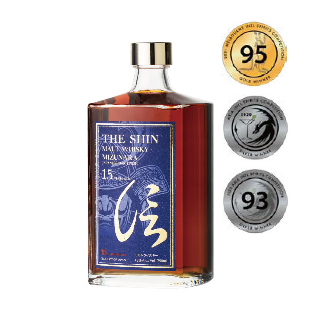 THE SHIN 15YO MALT WHISKY MIZUNARA